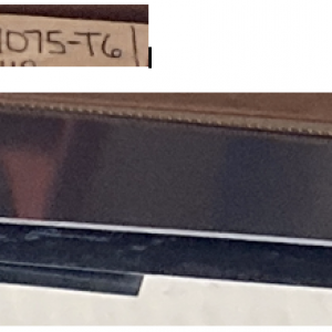 .050″ 7075-T6 aluminum sheets,  24″ x 48″